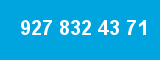 927 832 43 71